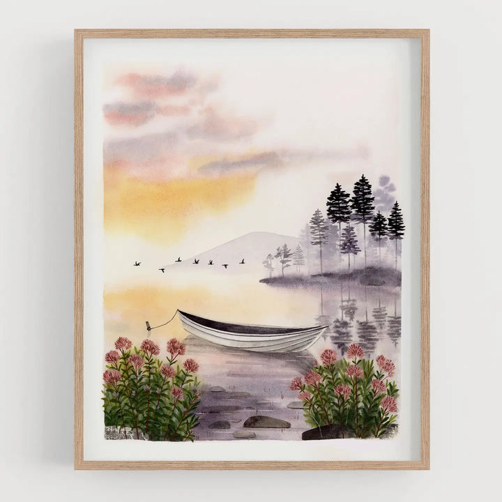 Beside Still Waters Art Print