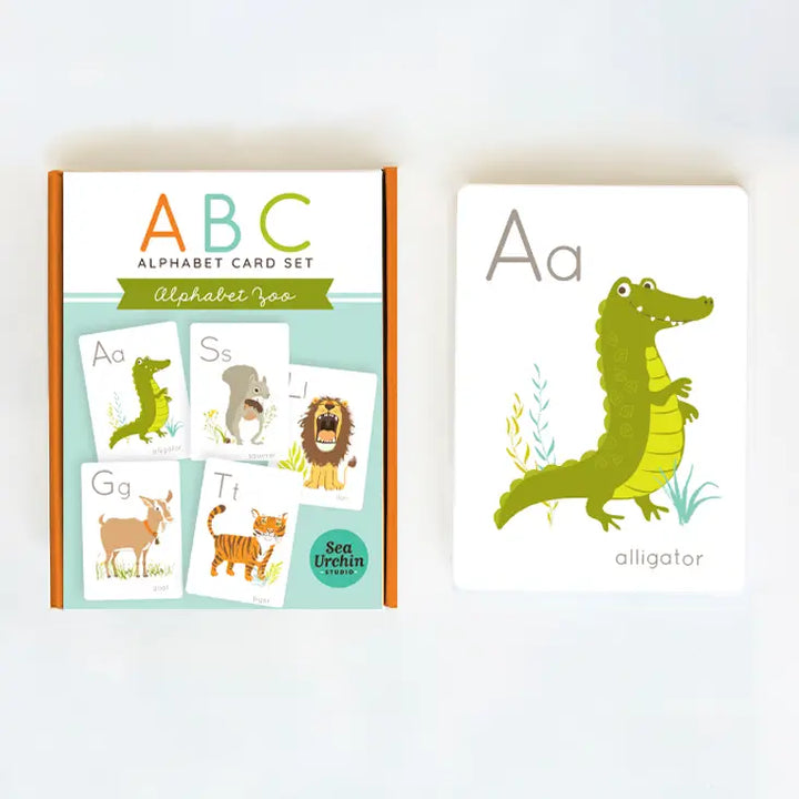 ABC Alphabet Card Set: Alphabet Zoo