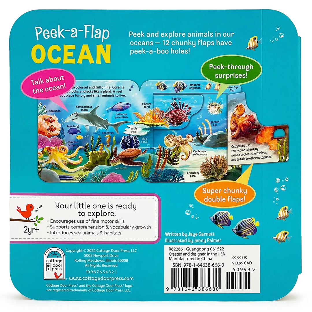 Ocean Lift-A-Flap Board Book