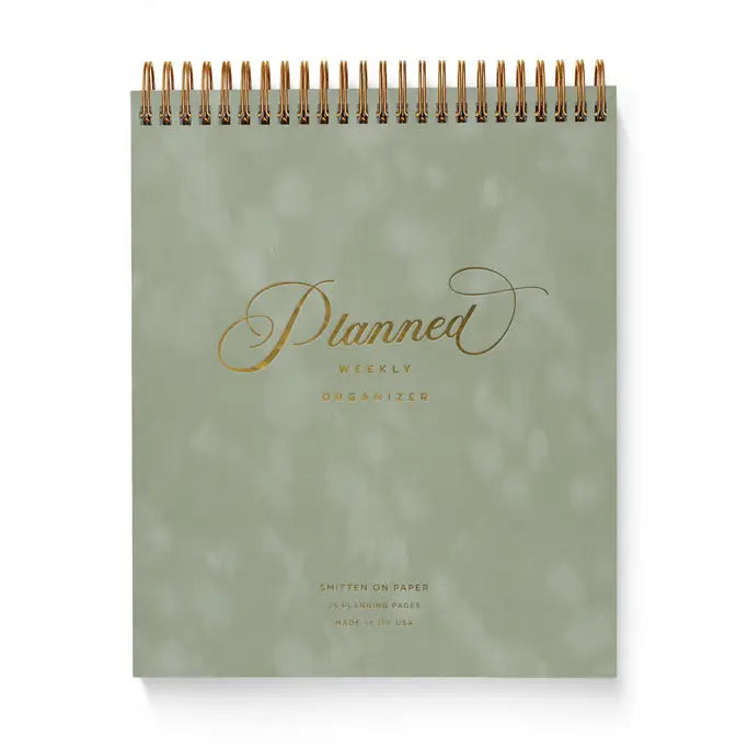 Planned Velvet Weekly Organizer