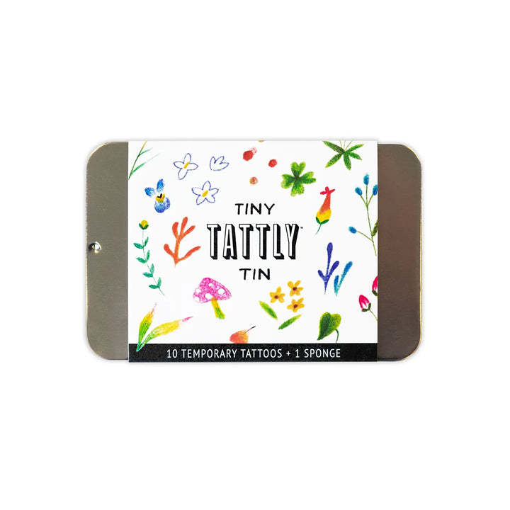 Tiny Imaginary Garden Tattoo Tin