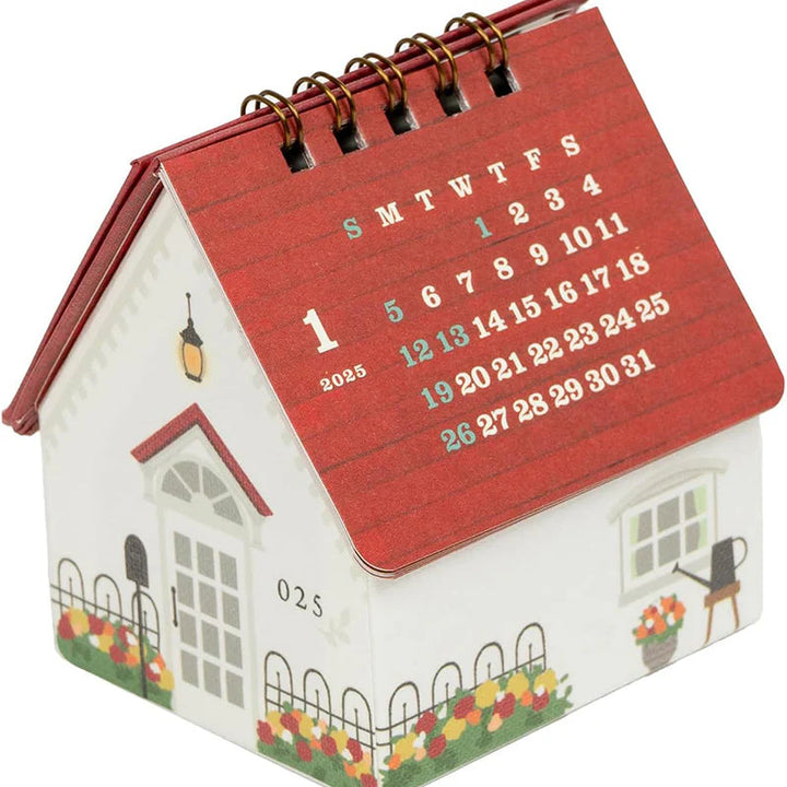 House & Tent Calendar 2025 - Flower Cottage