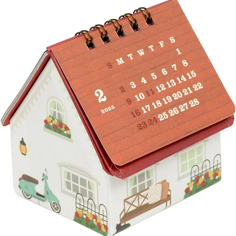 House & Tent Calendar 2025 - Flower Cottage