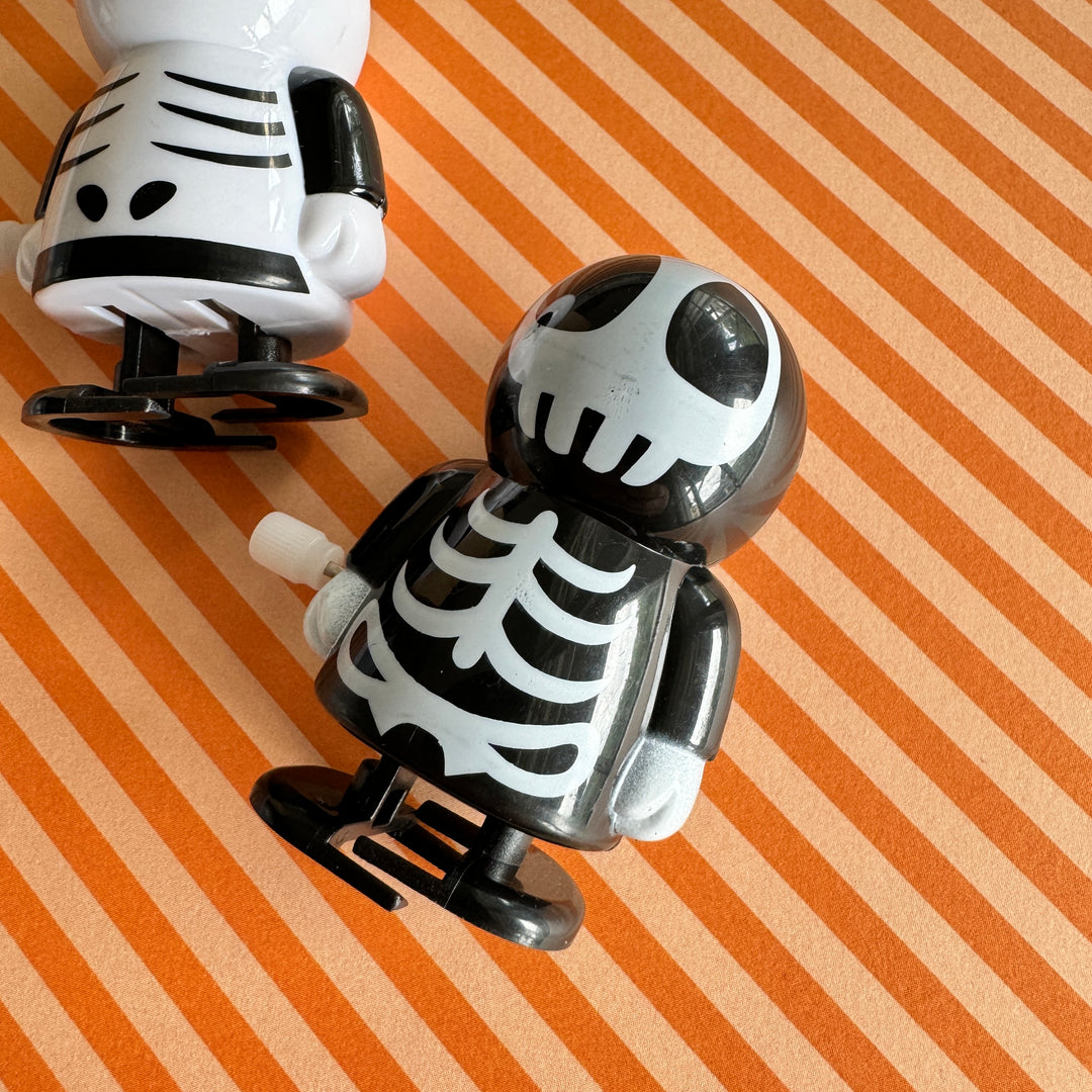 Wind-up Mummy and Skeleton