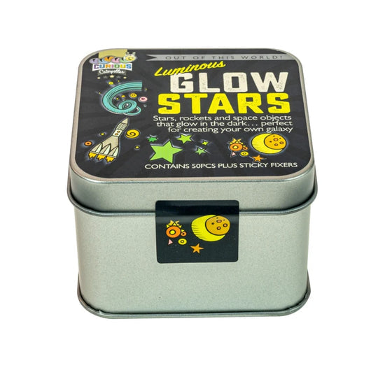 Luminous Glow Stars in a Tin