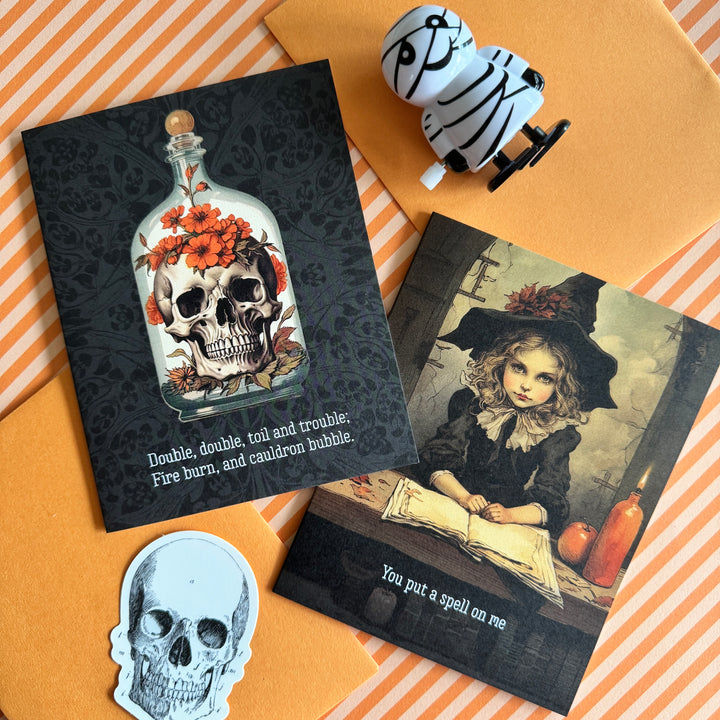 Halloween Mixed Cards (Set of 8)