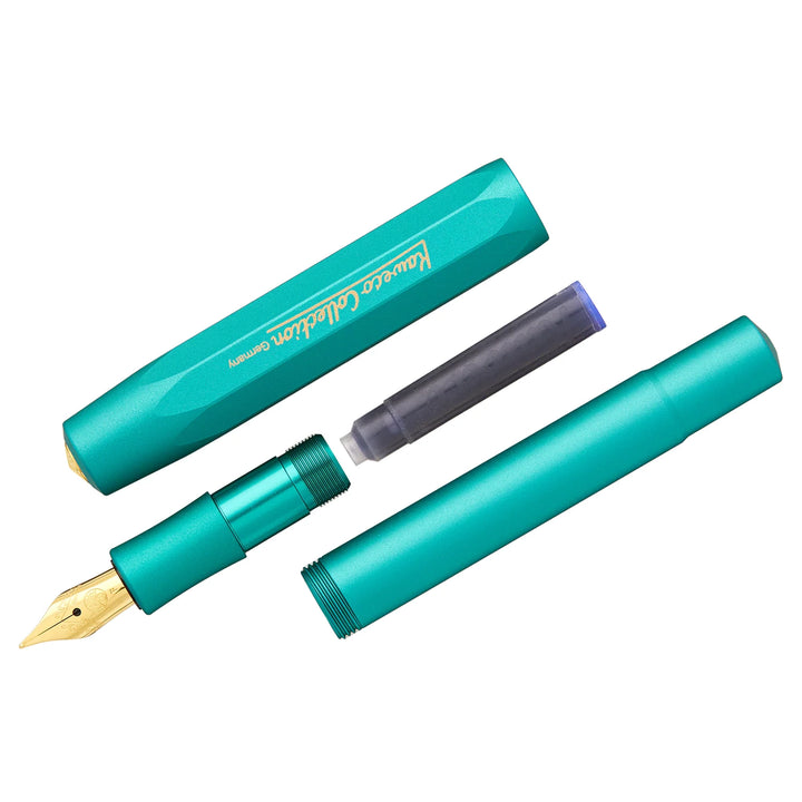 Kaweco AL Sport Fountain Pen - Iguana Blue