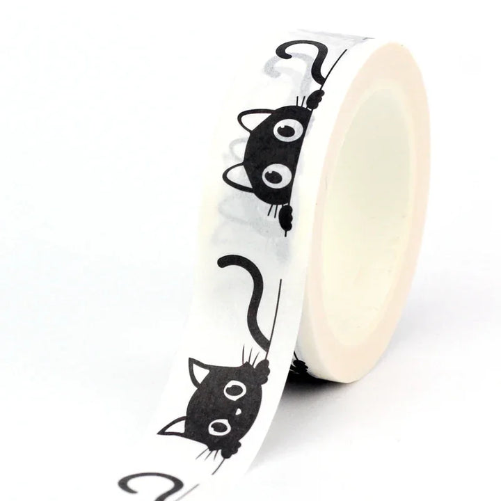 Black Cat Washi Tape