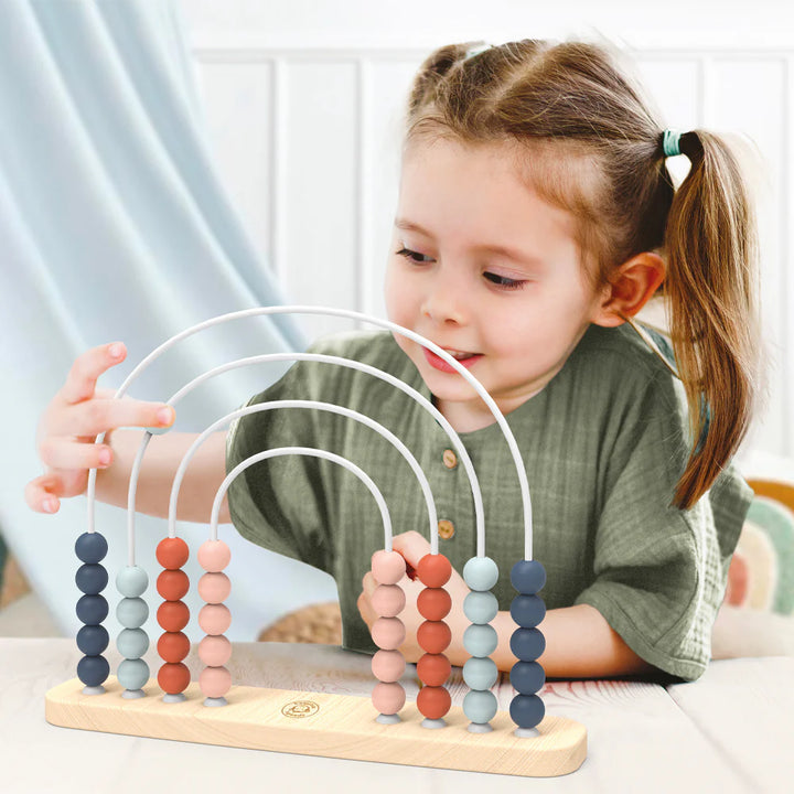 Wooden Rainbow Abacus