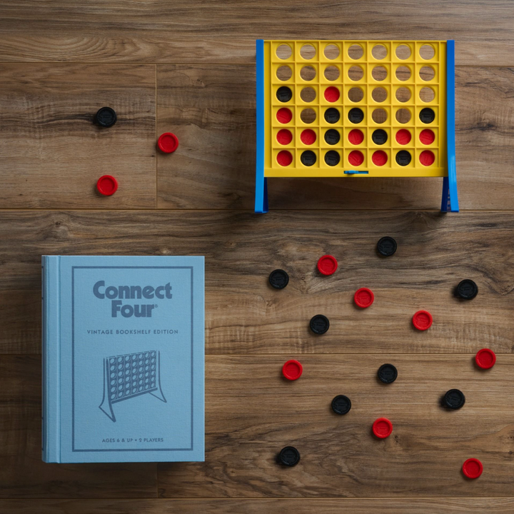 Connect 4 Vintage Bookshelf Edition