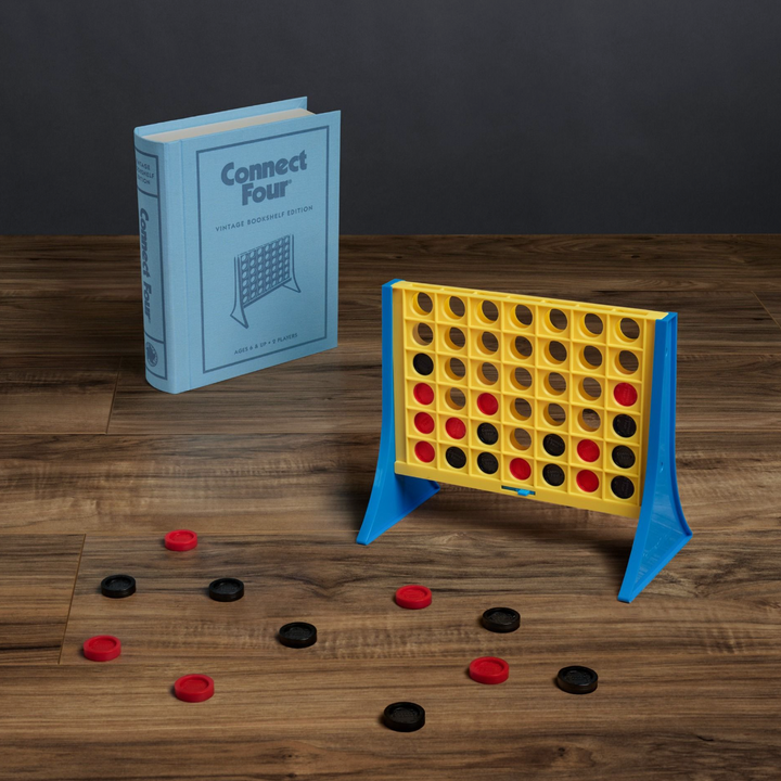 Connect 4 Vintage Bookshelf Edition