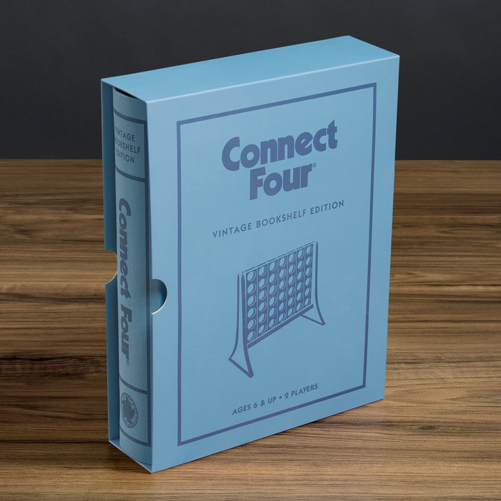 Connect 4 Vintage Bookshelf Edition