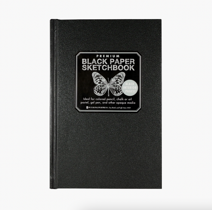 Premium Black Paper Sketchbook