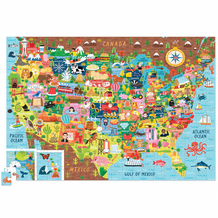 200-Piece USA Puzzle