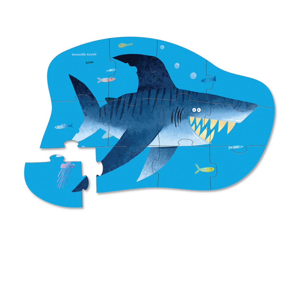 12-Piece Mini Shark Puzzle