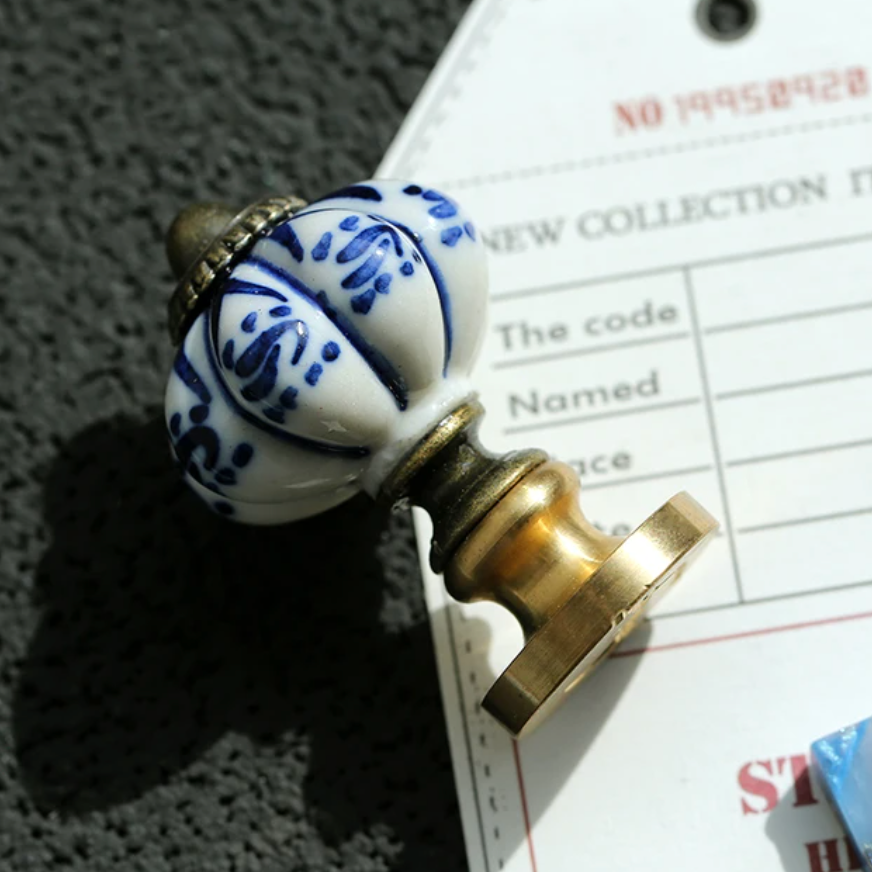 Ceramic Vintage Wax Seal Handle