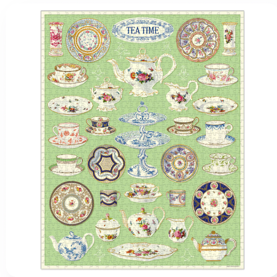 Tea Time 1,000 Piece Puzzle