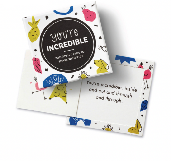 You're Incredible: Thoughtfulls for Kids Pop-Open Cards