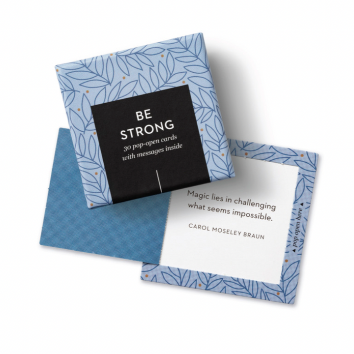 Be Strong: Thoughtfulls Pop-Open Cards