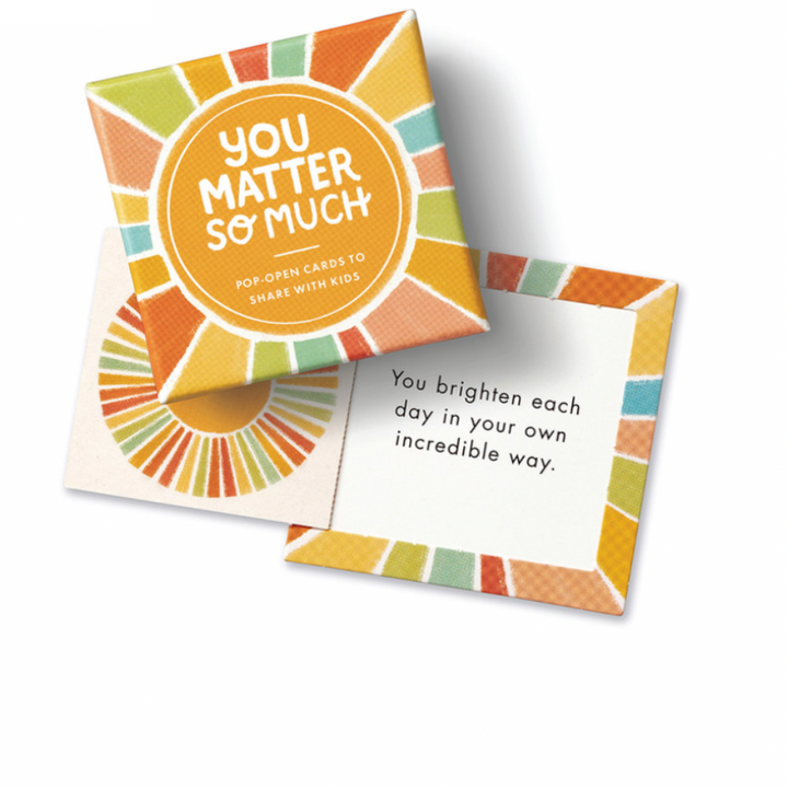 You Matter So Much: Thoughtfulls for Kids Pop-Open Cards