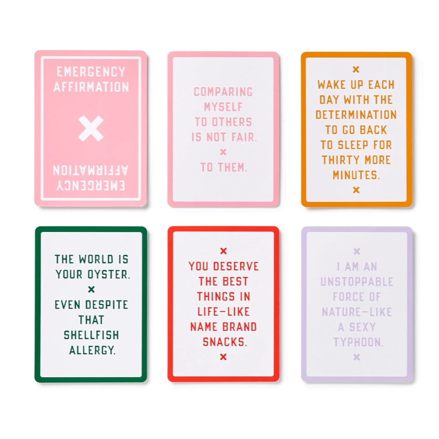 Emergency Affirmations for Exceptionally Stupid Days Card Deck