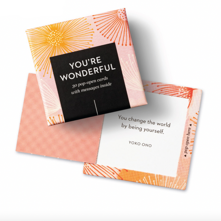 You're Wonderful: Thoughtfulls Pop-Open Cards