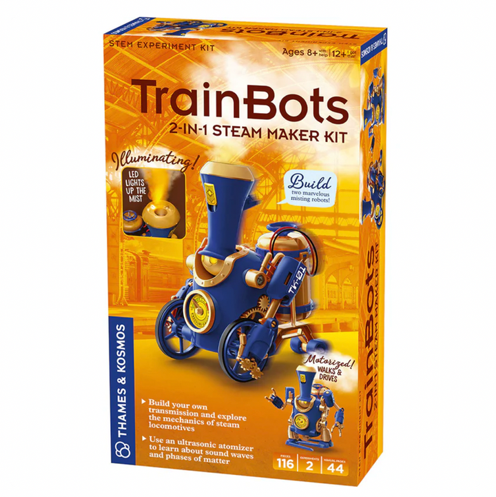 TrainBots: 2-in-1 STEAM Maker Kit