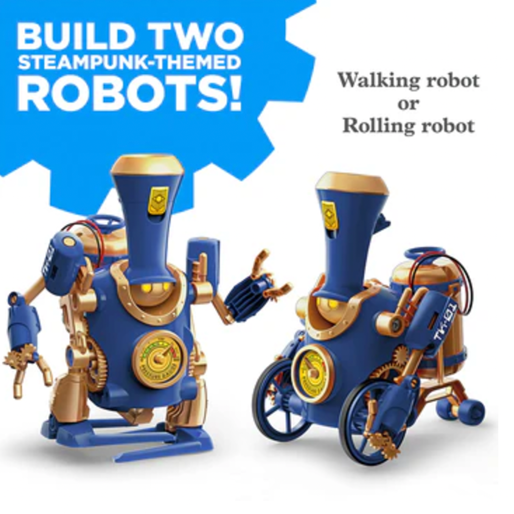 TrainBots: 2-in-1 STEAM Maker Kit