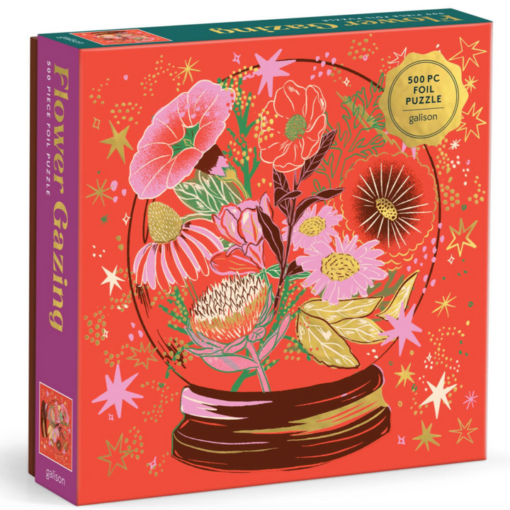 Flower Gazing Foil Puzzle