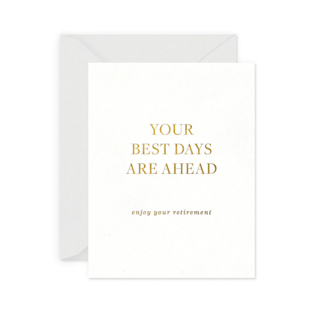 Best Days Retirement Card