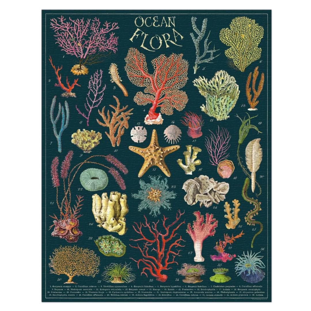 Ocean Flora 1,000 Piece Puzzle