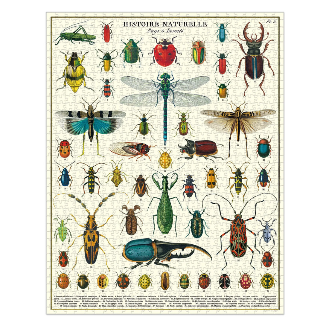 Bugs & Insects 1,000 Piece Puzzle