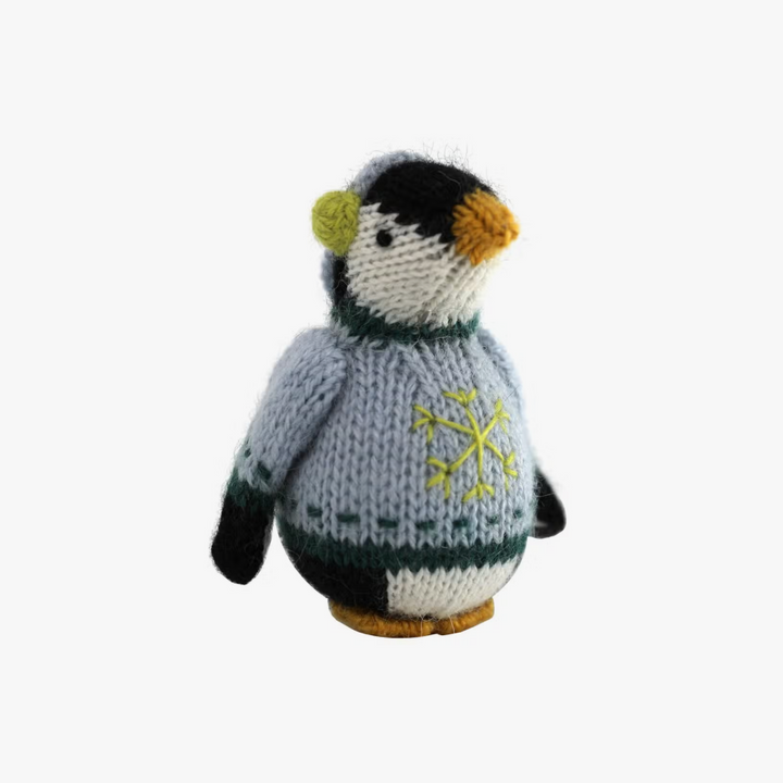 Penguin with Earmuffs Ornament