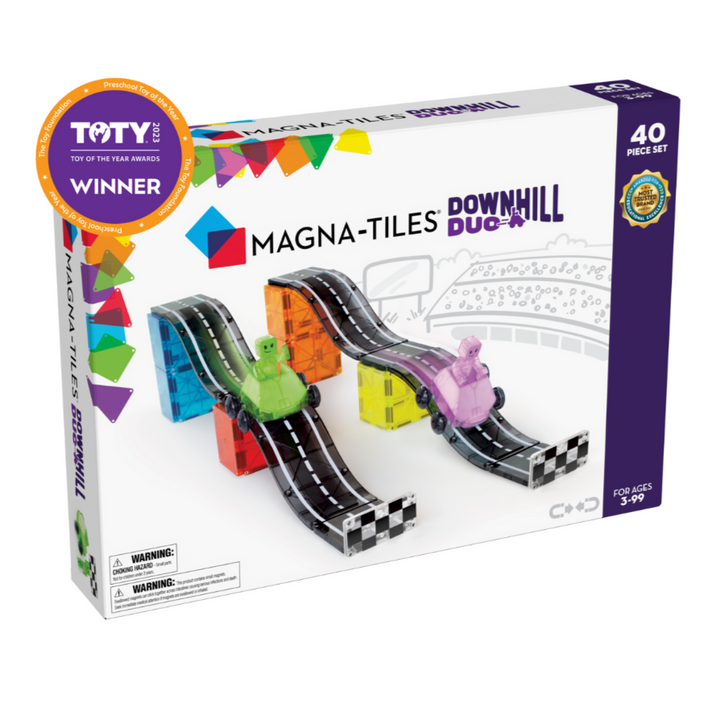 MAGNA-TILES® Downhill Duo 40-Piece Set