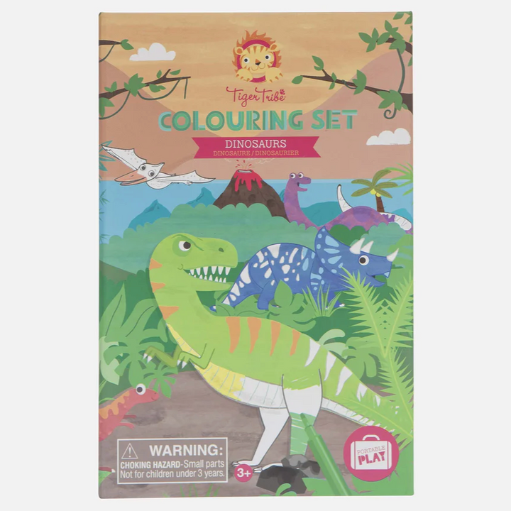 Coloring Set - Dinosaurs