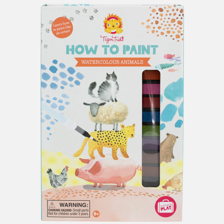 How to Paint - Watercolor Animals