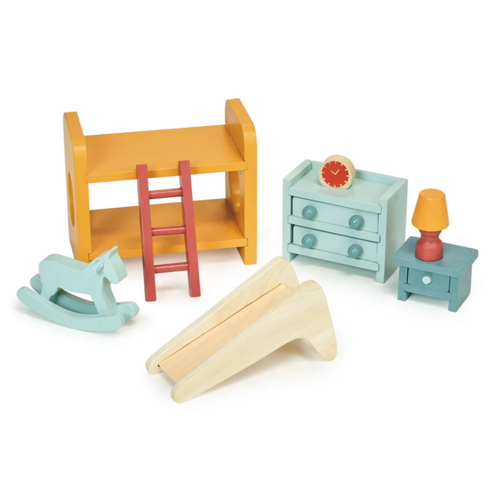 Wooden Playroom Dollhouse Furniture