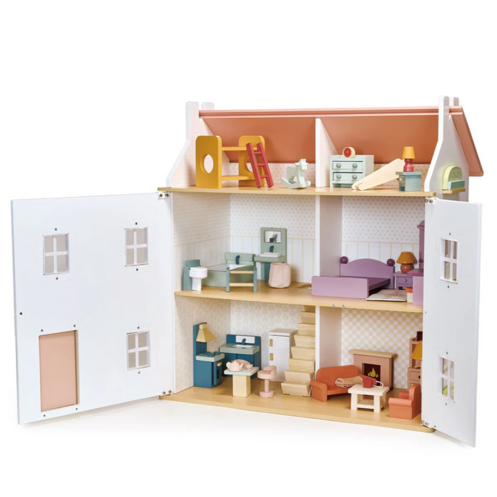 Wooden Playroom Dollhouse Furniture