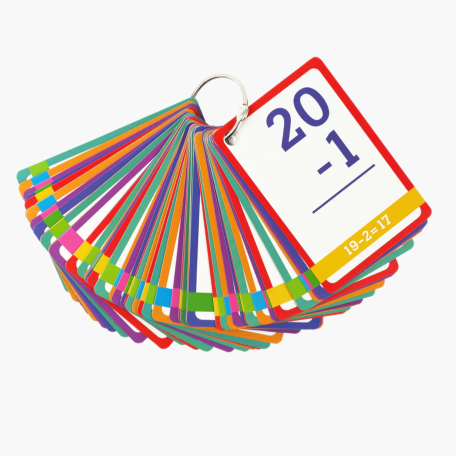 Math Flash Cards (Set of 4)