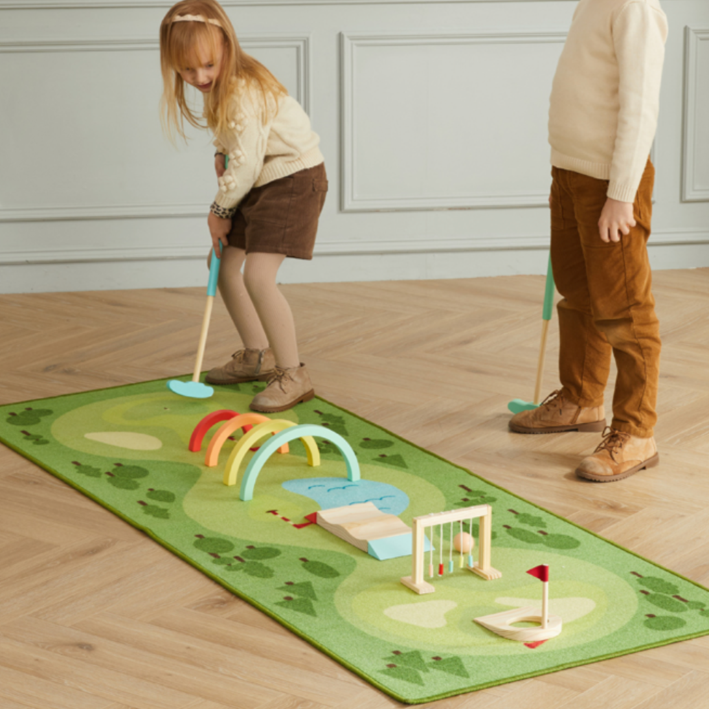 Kids Good Wood Golf Mat