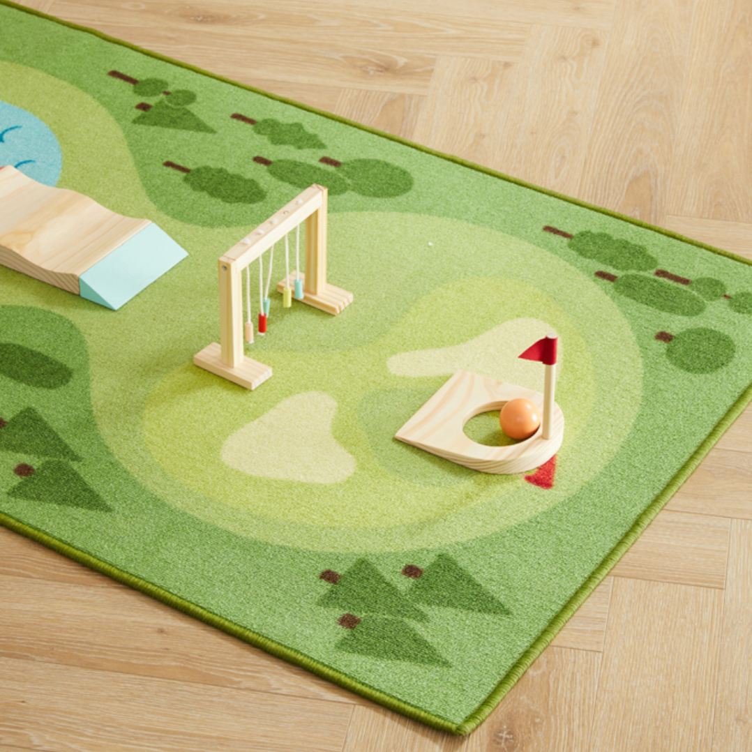 Kids Good Wood Golf Mat