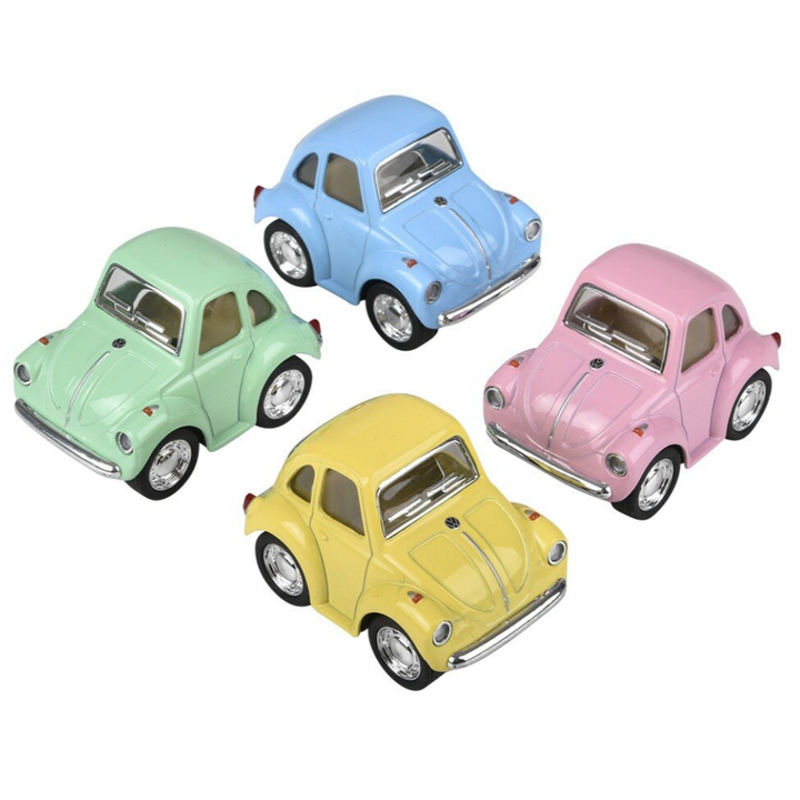 Die-Cast Pull Back Volkswagen Mini Beetle