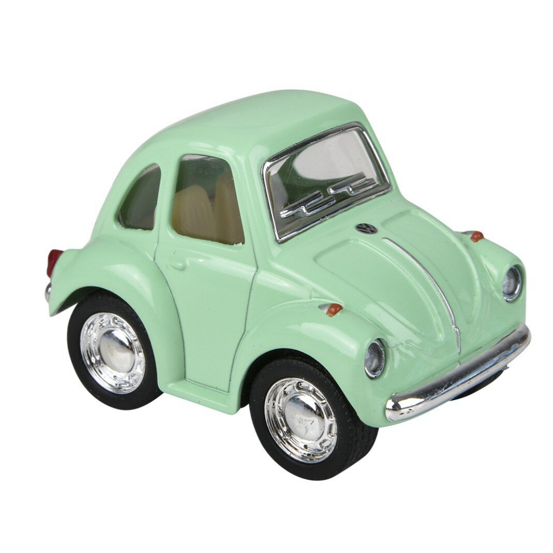 Die-Cast Pull Back Volkswagen Mini Beetle