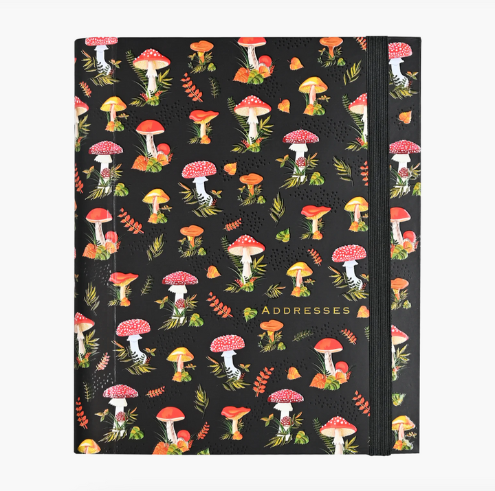 Mushrooms Address Book - Large