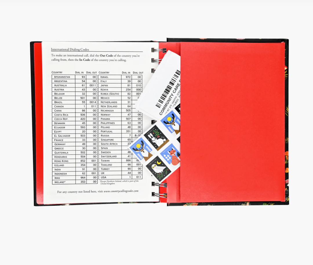 Mushrooms Address Book - Large