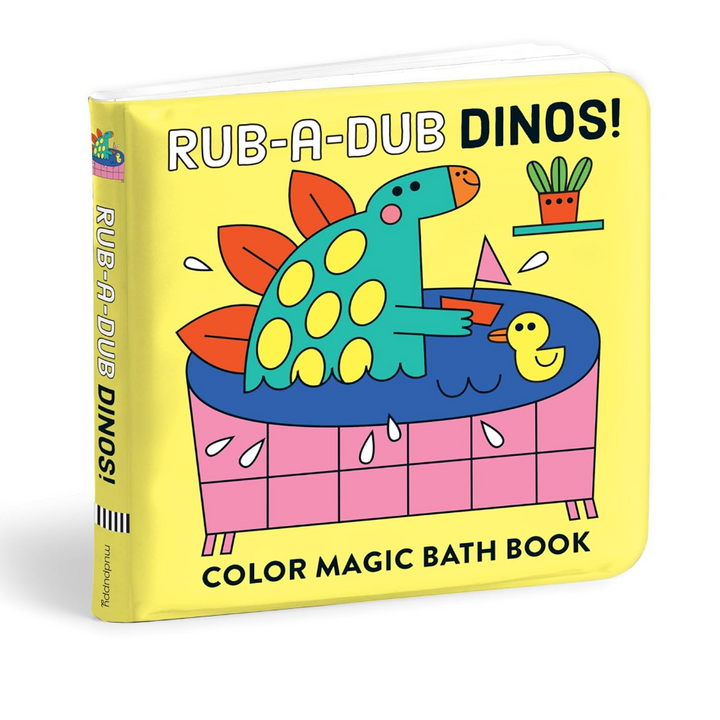 Rub-a-Dub Dinos! Color Magic Bath Book