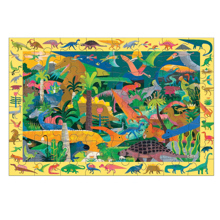 64-Piece Dinosaurs Search & Find Puzzle