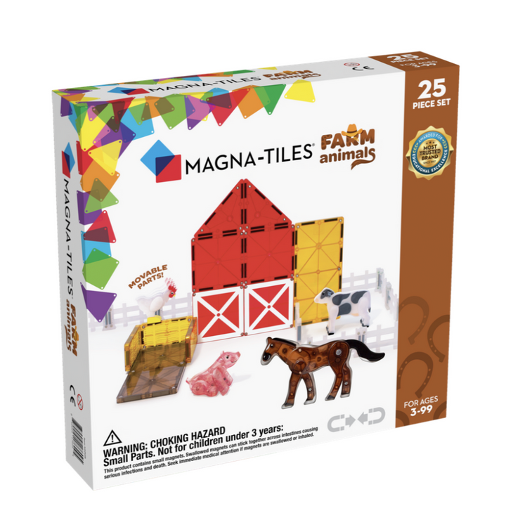 MAGNA-TILES® Farm Animals 25-Piece Set