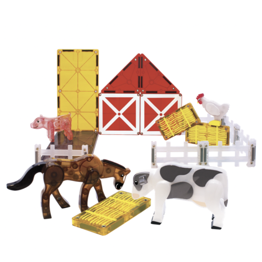 MAGNA-TILES® Farm Animals 25-Piece Set