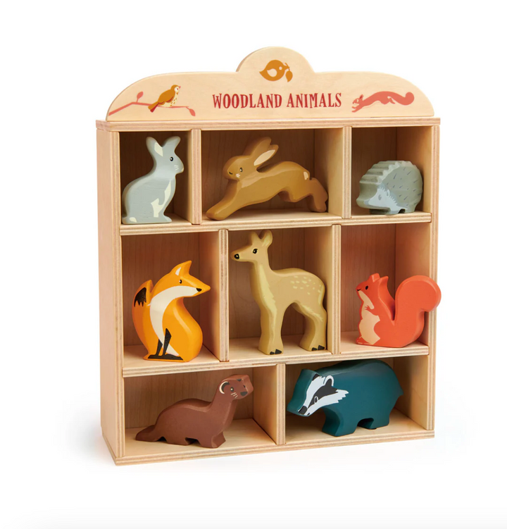 Woodland Wooden Animals